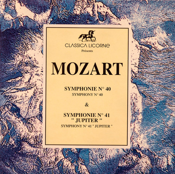 Symphony N° 40 & Symphony N° 41 "Jupiter"