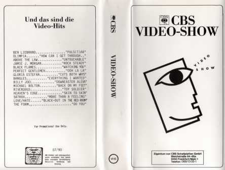 CBS Video Show 07/90