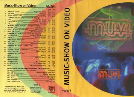 Music-Show On Video September 1999