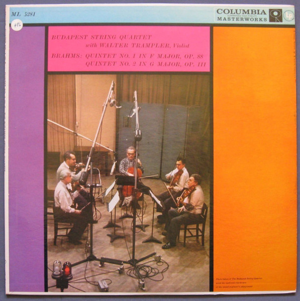Quintet No. 1 In F Major, Op. 88 / Quintet No. 2 In G Major, Op. 111