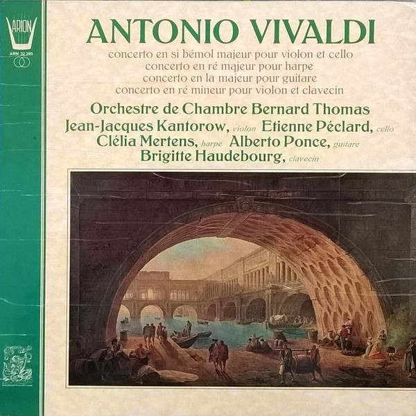 Concerto En Si Bémol Majeur Pour Violon Et Cello - Concerto En Ré Majeur Pour Harpe - Concerto En la Majeur Pour Guitarre - Concerto En Ré Mineur Pour Violon Et Clavecin