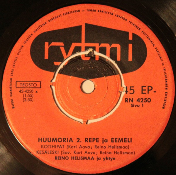 Huumoria 2. Repe Ja Eemeli