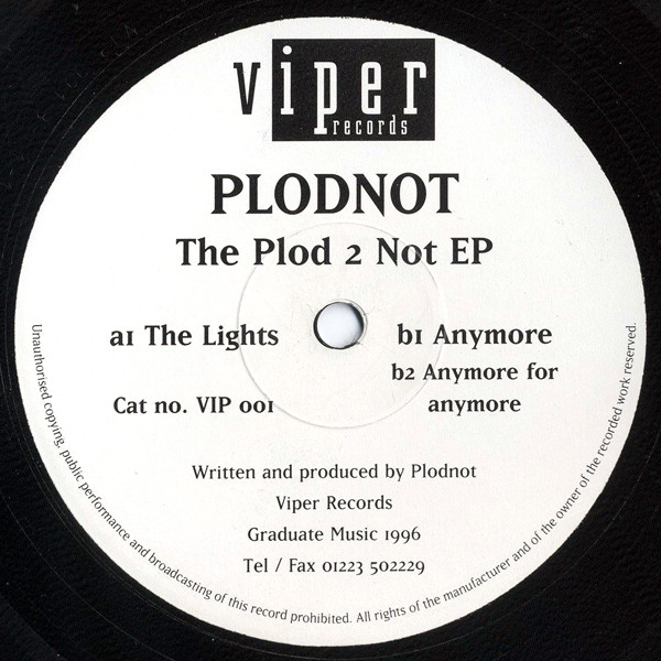 The Plod 2 Not EP