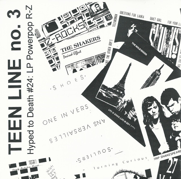 Teen Line No. 3:  LP Powerpop & Poprock R-to-Z