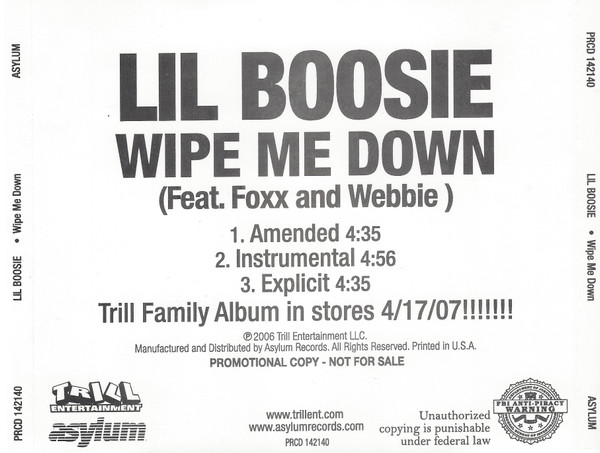Wipe Me Down