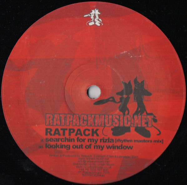 Searching For My Rizla (Rhythm Masters Mix) / Looking Out Of My Window