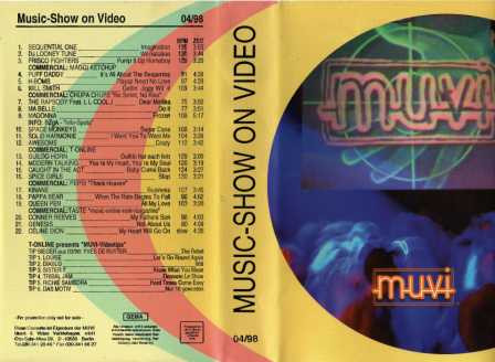 Music-Show On Video April 1998