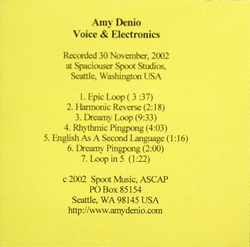 Voice & Electronics