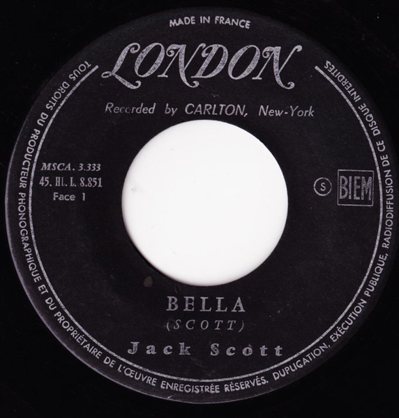 Bella / I Never Felt Like This