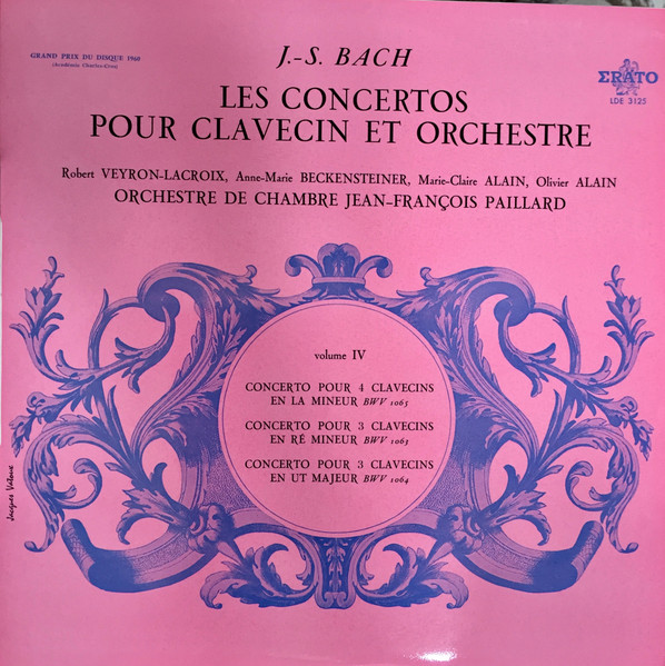 Les Concertos Pour Clavecin Et Orchestre - Volume IV