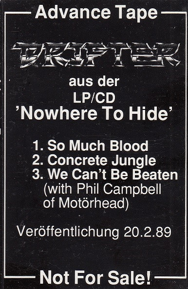 Nowhere To Hide Promo