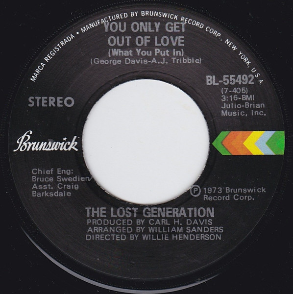 Pretty Little Angel Eyes / You Only Get Out Of Love (What You Put In)