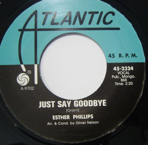 Just Say Goodbye / I'll Be Loving You
