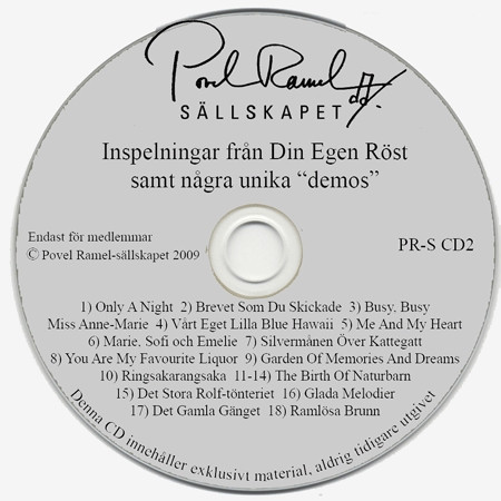 Inspelningar Från Din Egen Röst Samt Några Unika "demos"
