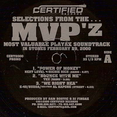 Selections From The... MVP'z