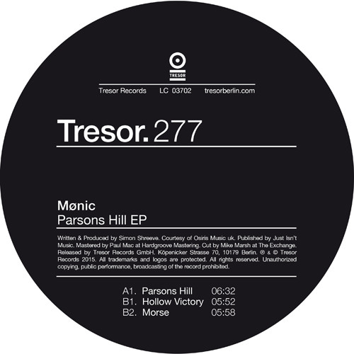 Parsons Hill EP