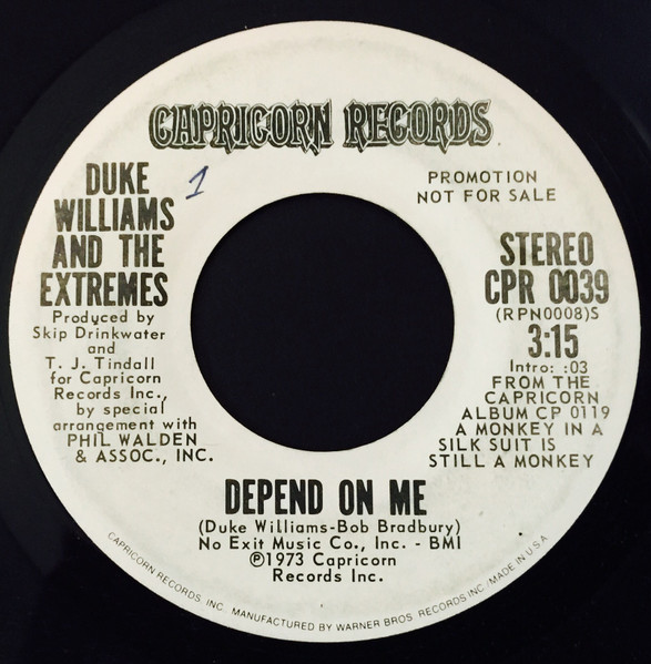 Depend On Me