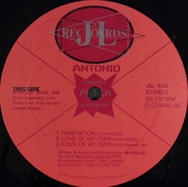 Temptation / Love Of My Own