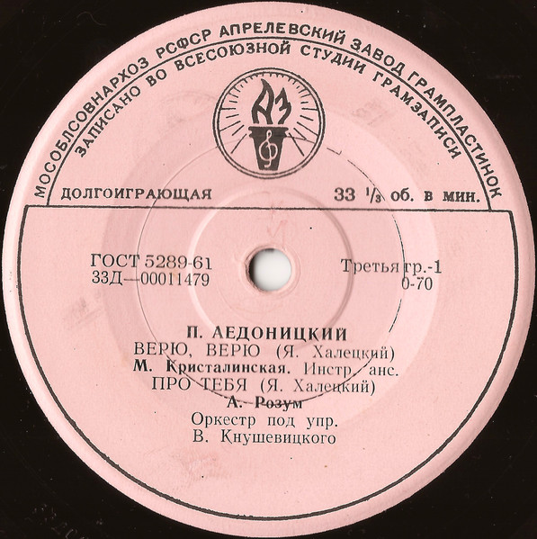 П. Аедоницкий