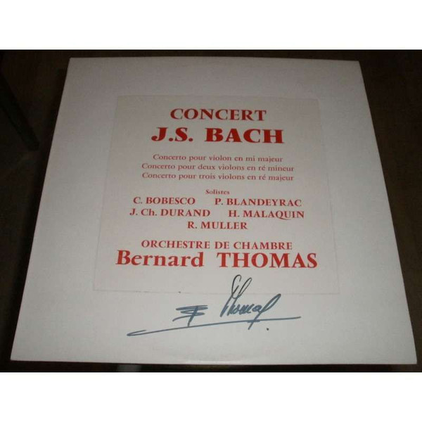 Bach Concerto Pour Violon