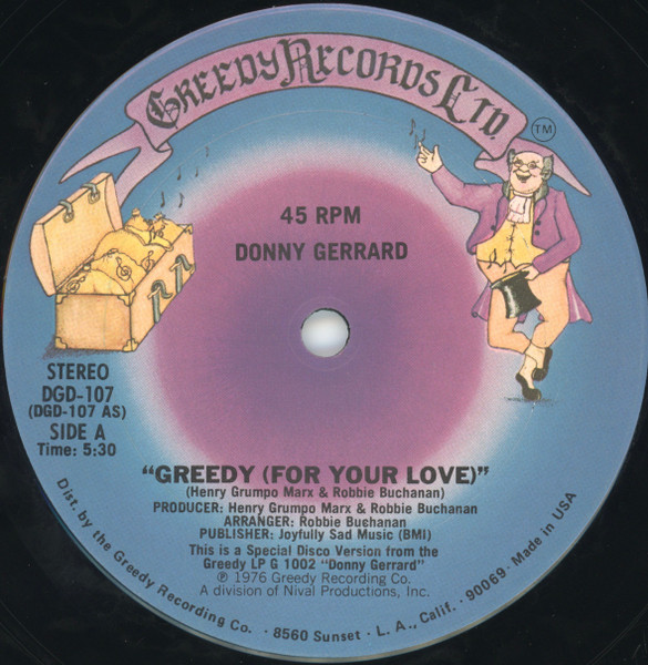 Greedy (For Your Love) / Stand Up