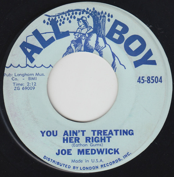 You Ain't Treating Her Right / You Haven't Cried