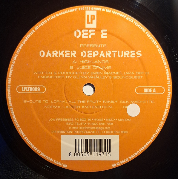 Darker Departures