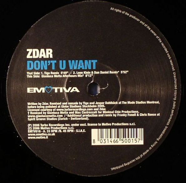 Don't U Want