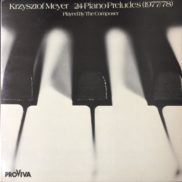 24 Piano Preludes, Sonata Per Violino Solo Op.36, Per Flauto Solo Op.52