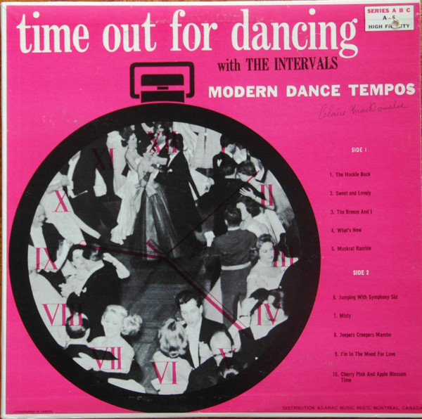 Time Out For Dancing