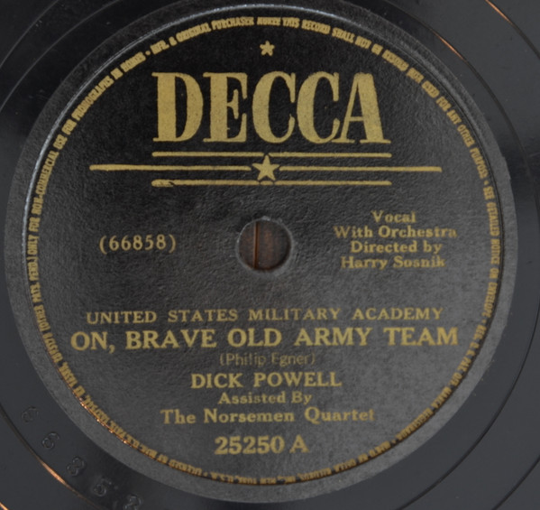On, Brave Old Army Team / Don't Give Up The Ship