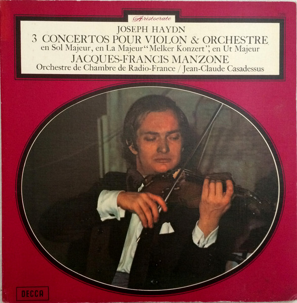 3 Concertos Pour Violon & Orchestre