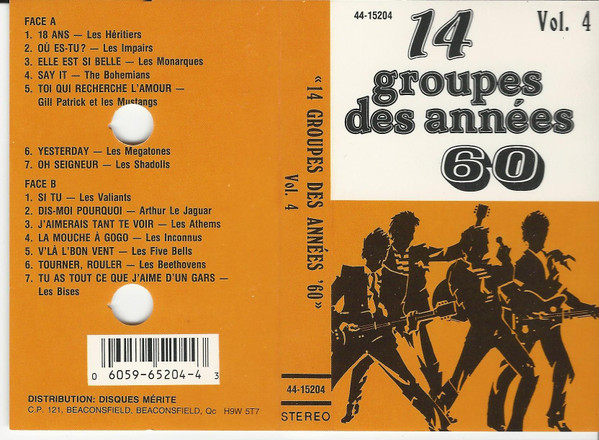 14 Groupes Des Années 60 Vol. 4