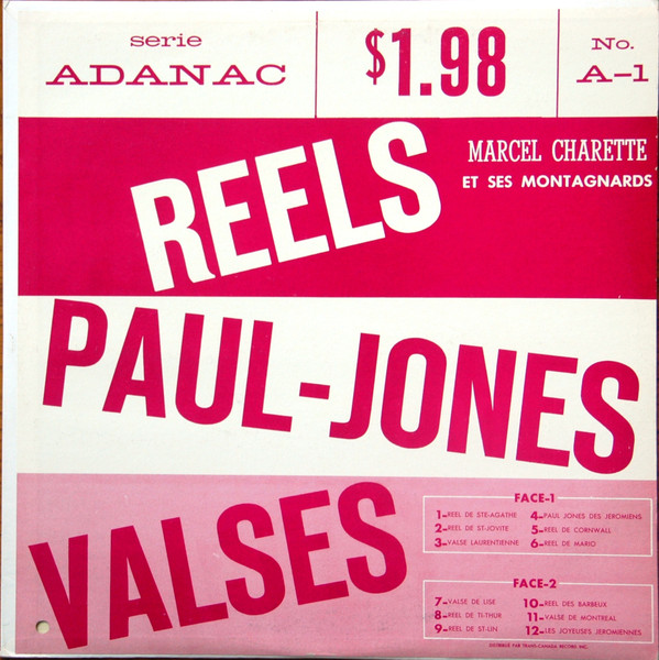 Reels, Paul-Jones, Valses