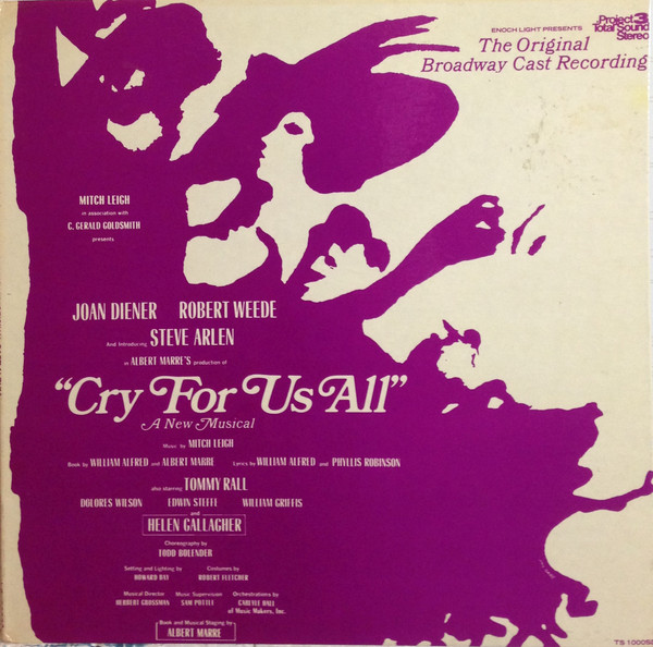 Cry For Us All: The Original Broadway Cast Recording
