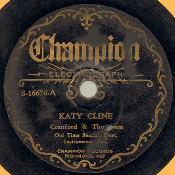 Katy Cline / Good Bye Little Bonnie
