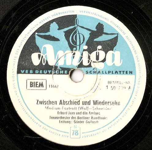 Zwischen Abschied Und Wiedersehn / Leg' Die Alte Platte Auf