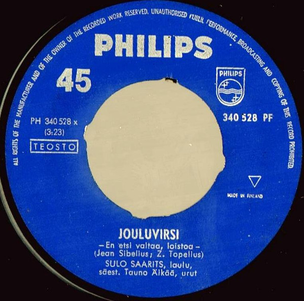 Jouluvirsi / Kun Joulu On