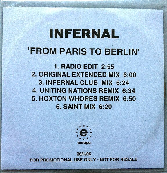 From Paris To Berlin