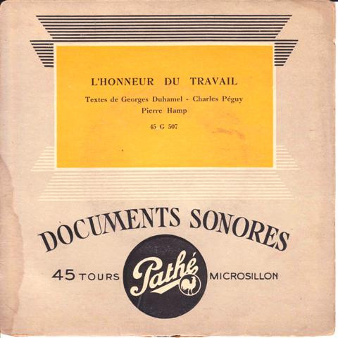 L'Honneur Du Travail