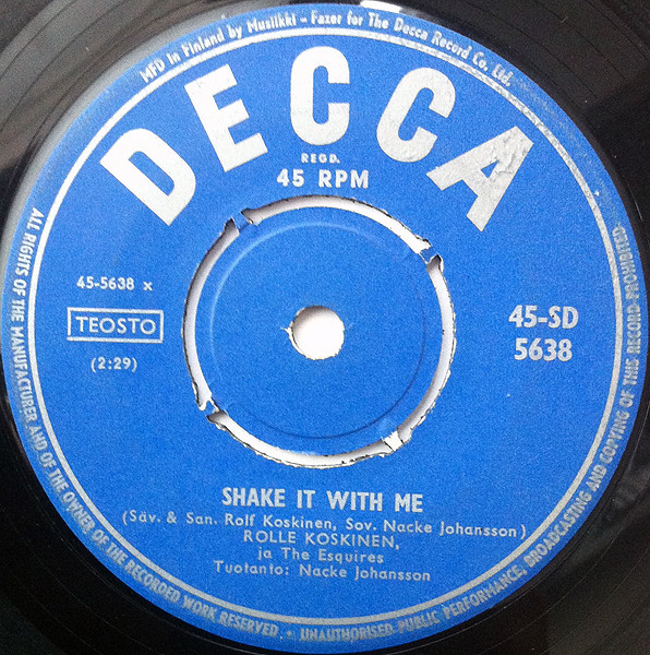 Shake It With Me / Moonlight Shake