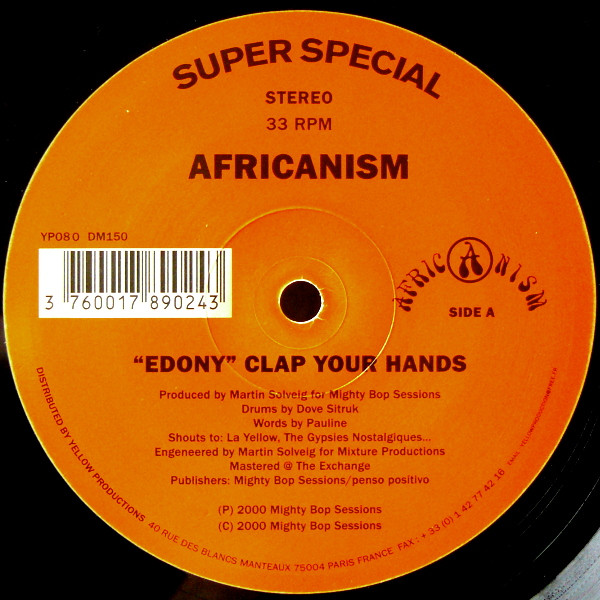 "Edony" Clap Your Hands / Call It Jungle Jazz