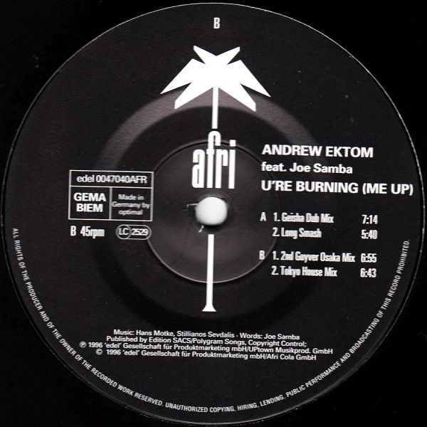 U 'Re Burning (Me Up)