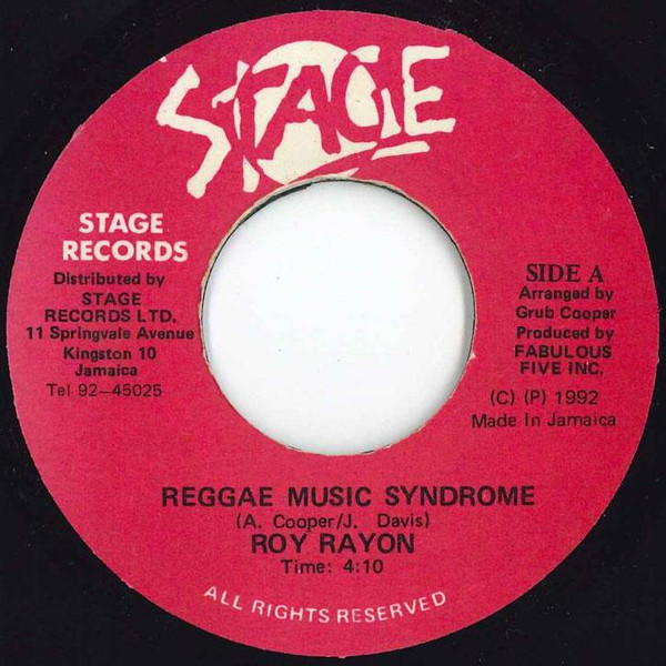 Reggae Music Syndrome