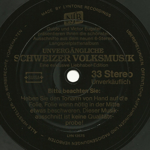 Unvergängliche Schweizer Volksmusik