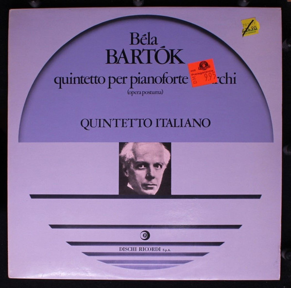 Quintetto Per Pianoforte Ed Archi (Opera Postuma)