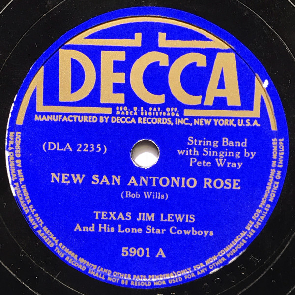 New San Antonio Rose / Worried Mind