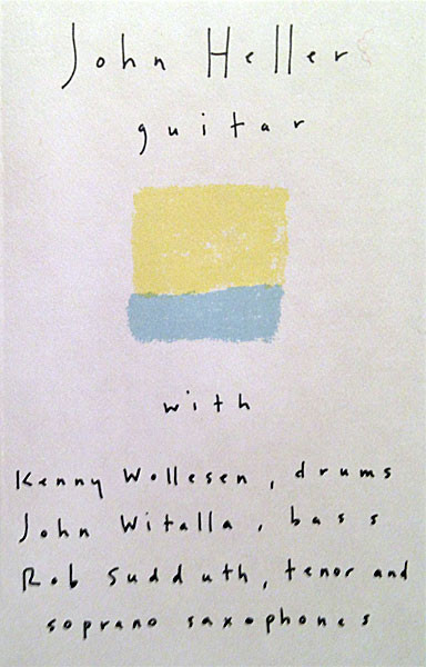 John Heller With Rob Sudduth, John Wiitala, Kenny Wollesen