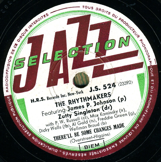 There'll Be Some Changes Made / Zutty's Hootie Blues