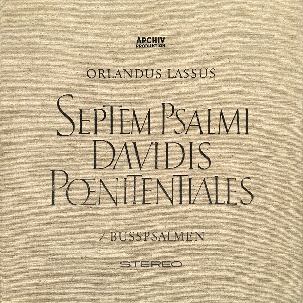 Septem Psalmi Davidis Pœnitentiales (7 Busspsalmen)